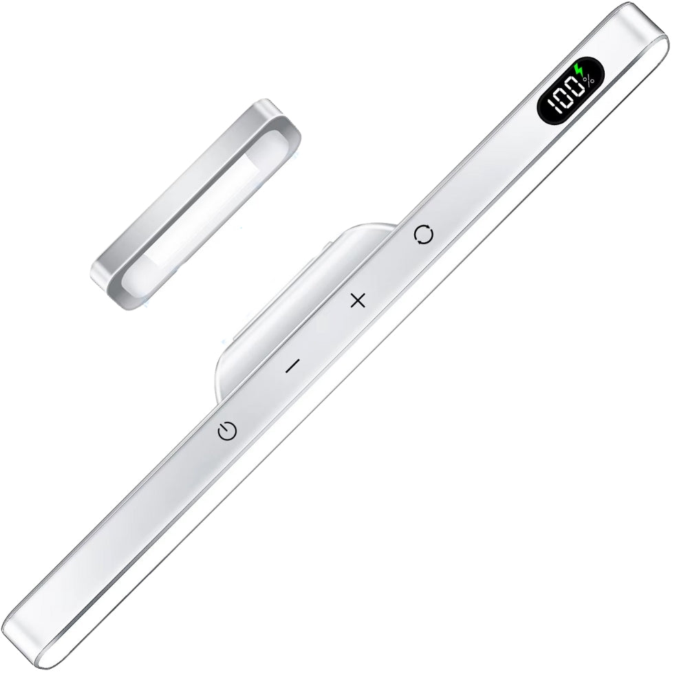 Rechargeable Dimmable Mirror Light 3-Color Adjustable Lamp