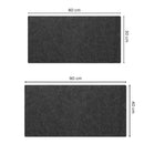 Wool Felt Mouse Pad Non-Slip Desk Protector for Gaming and Office