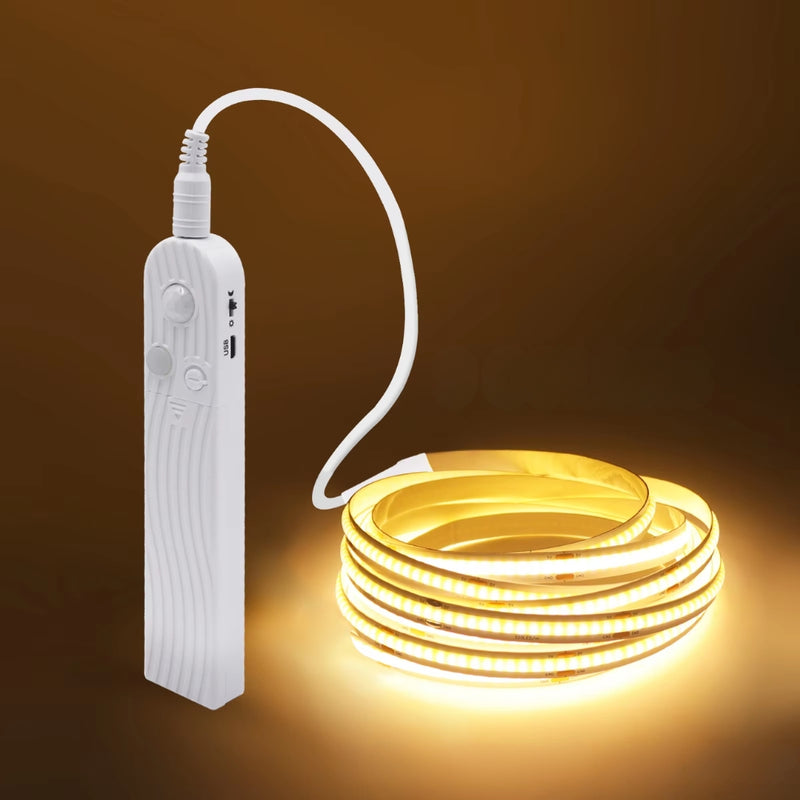 LED Strip 5V Motion Sensor Night Light Battery Powered