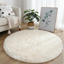 Ultra Soft Fluffy Round Shaggy Rug Carpet for Kids Bedroom