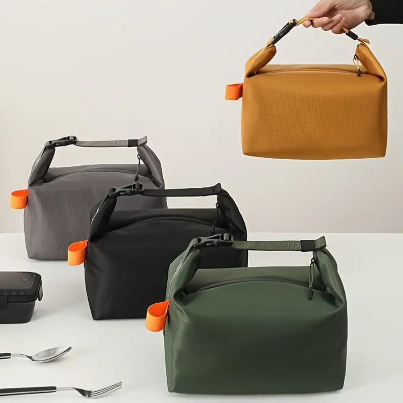 Insulated Lunch Bag Portable Food Storage Picnic Handbag