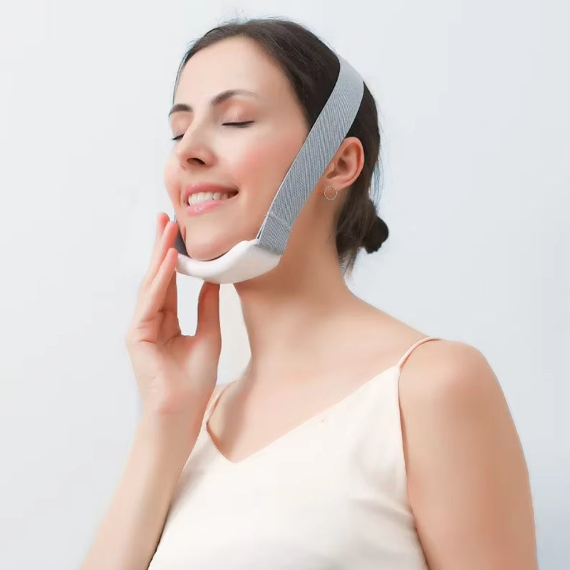 Vibration EMS Face Lifting Massager Double Chin Remover Shaping Belt