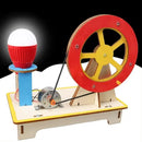 Hand Cranked DIY Generator Kit for Students and Kids