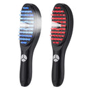 Electric Scalp Massager Comb with LED and Hair Growth Spray Function