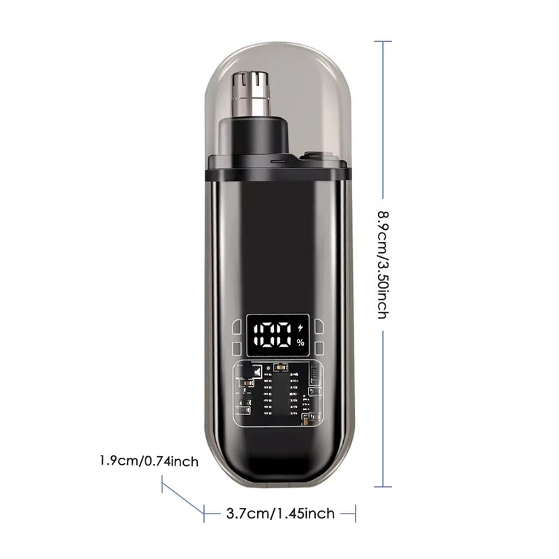 2 in 1 Electric Nose and Ear Hair Trimmer for Men