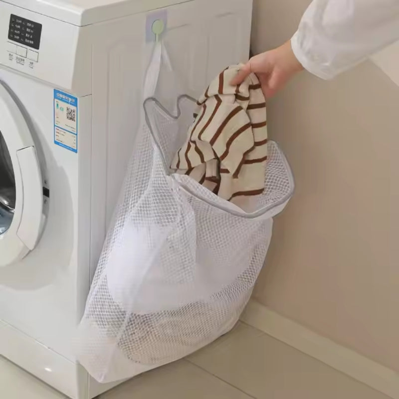Reusable Mesh Laundry Bag for Washing Delicates and Clothing Care