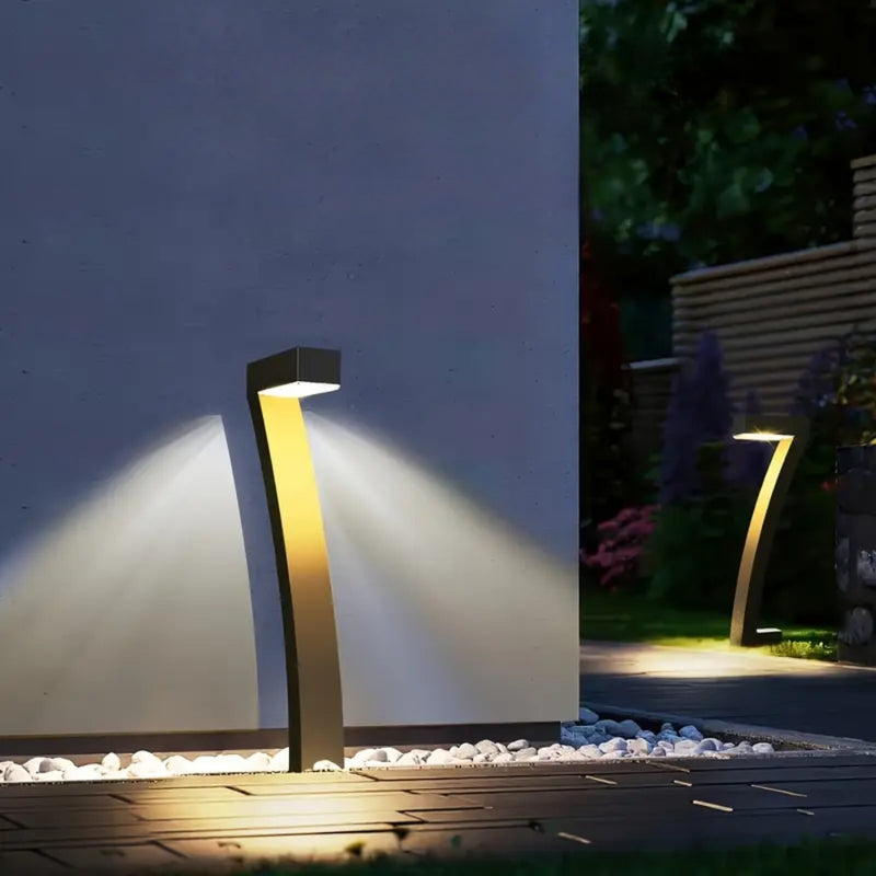 7 Shape Solar LED Garden Lights for Outdoor Pathway and Yard Decoration