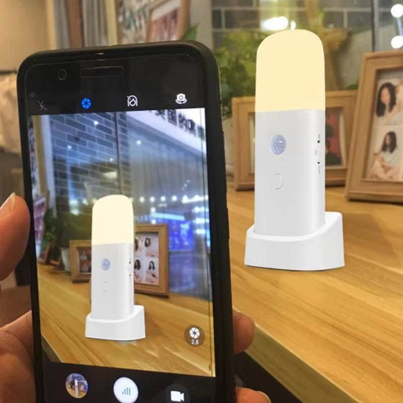 LED Motion Sensor Night Light USB Rechargeable and Dimmable