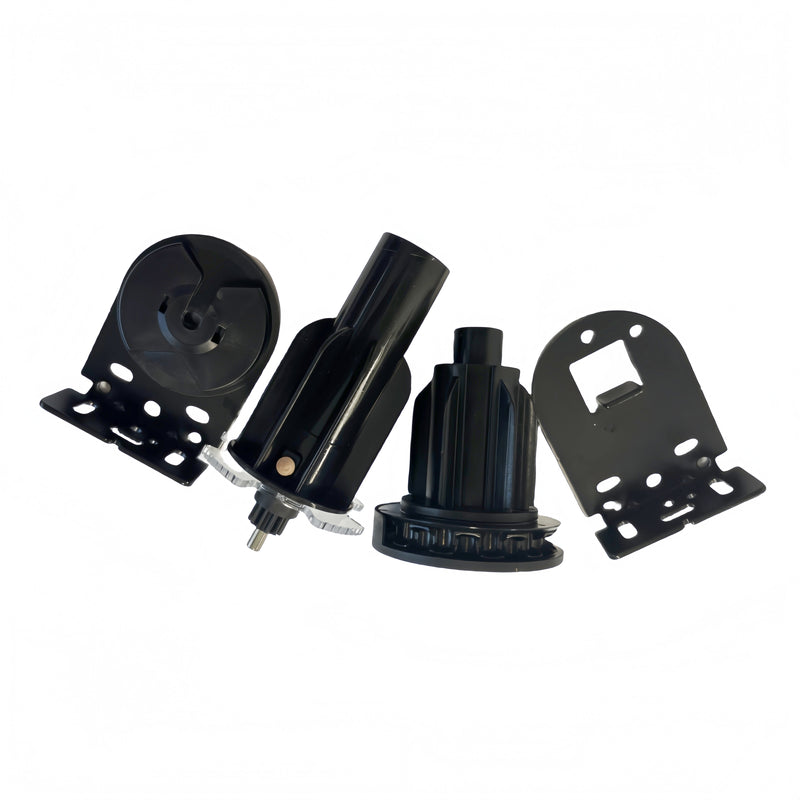 Roller Blinds Part Drive set- 38mm &43mm Geared Sidewinder Clutch and metal Brackets