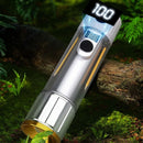 Rechargeable LED Portable Super Bright Flashlight Work Light Waterproof Camping Light