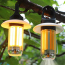 Rechargeable LED Portable Super Bright Flashlight Work Light Waterproof Camping Light