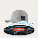 Bluetooth Music Hat with Dual Speakers and Built-in Microphone