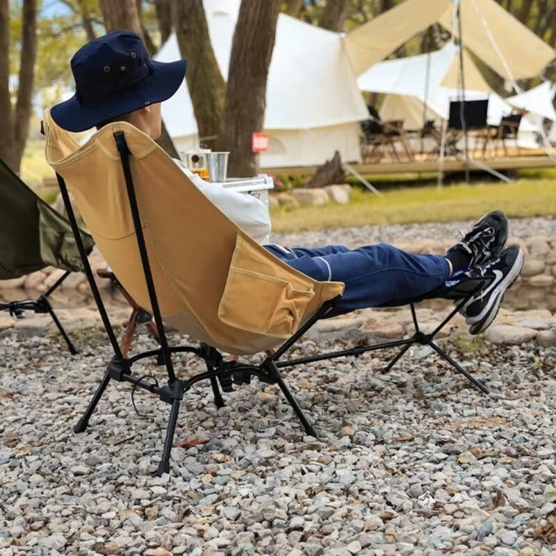 Universal Folding Camping Chair Footrest for Outdoor Use