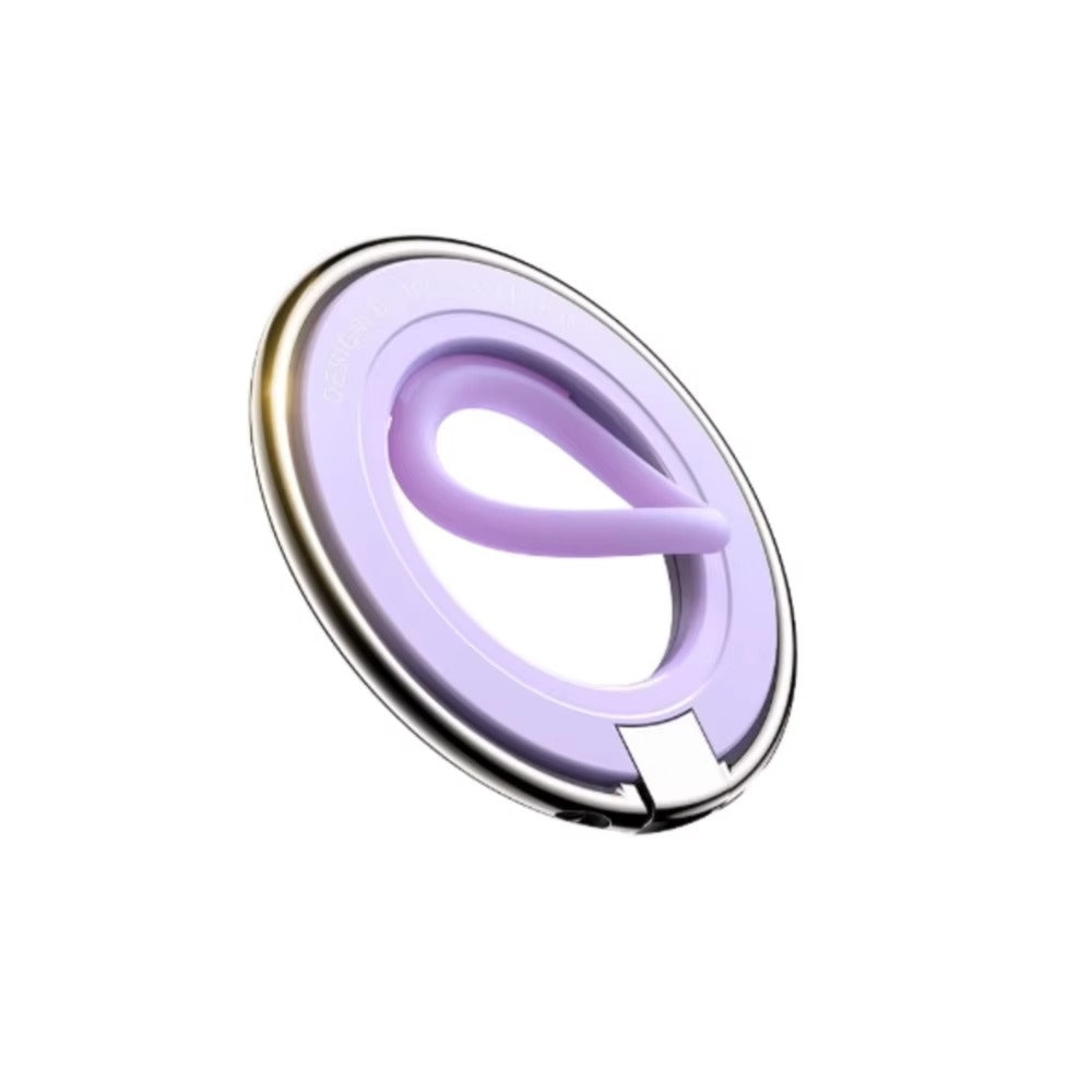 Colorful Magnetic Kickstand Silicone Ring Phone Grip Holder Stand