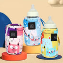 Travel USB Milk Water Bottle Warmer with Insulated Bag