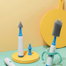 Multipurpose Silicone Cordless Infants Baby Bottle Brushes