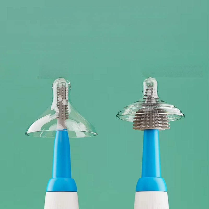 Multipurpose Silicone Cordless Infants Baby Bottle Brushes