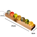 Colorful Glass Star Ball Set Luminous Planets Astronomy Inspired