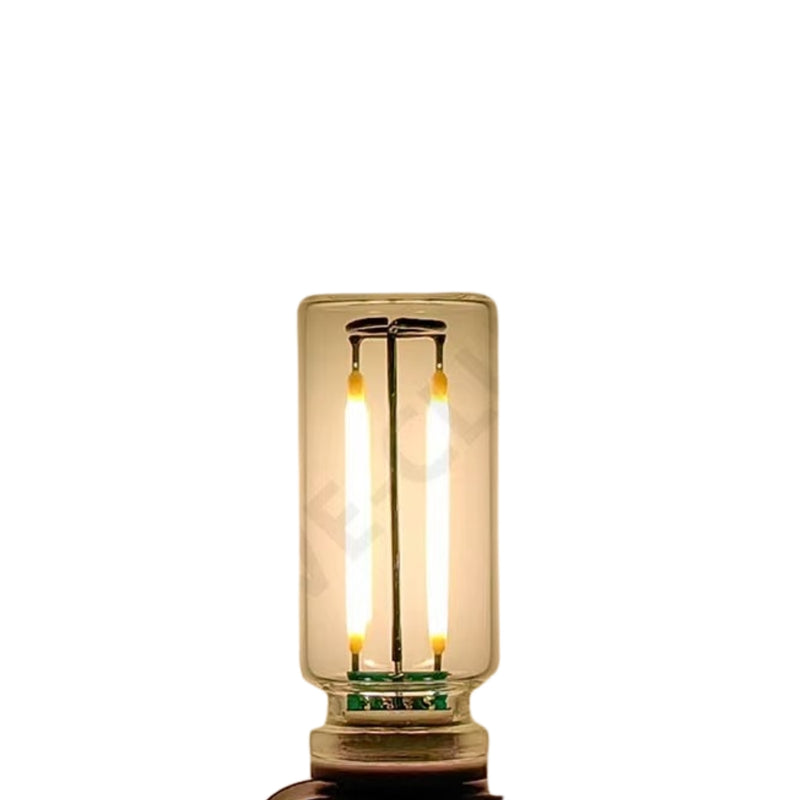 USB Touch Control LED Night Light with Edison Filament Bulb for DIY Bedroom Decor