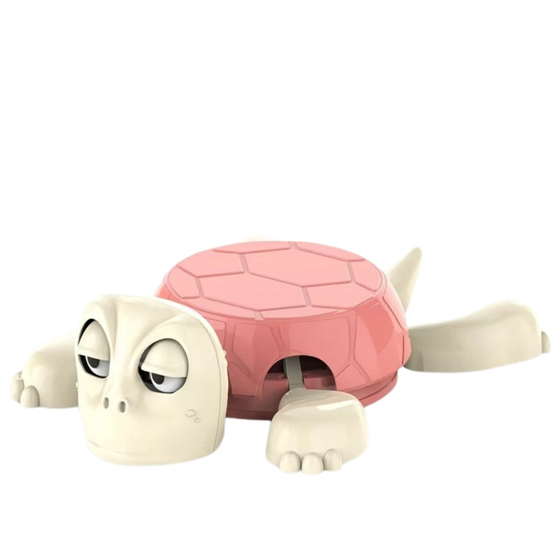 Quirky Panicked Turtle Ornament Cup Pad Mug Holder With Funny Expression