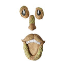 Funny Yard Art Tree Decor Outdoor Tree Face Statues Old Man Tree Hugger Bark Ghost Face