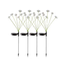 LED Solar Mushroom Lights Waterproof Yard Patio Pathway Jellyfish for Garden Ambiance
