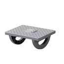 Portability Under Desk Foot Rest Ergonomic Foot Stool With Massage Rollers