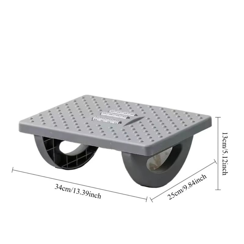 Portability Under Desk Foot Rest Ergonomic Foot Stool With Massage Rollers