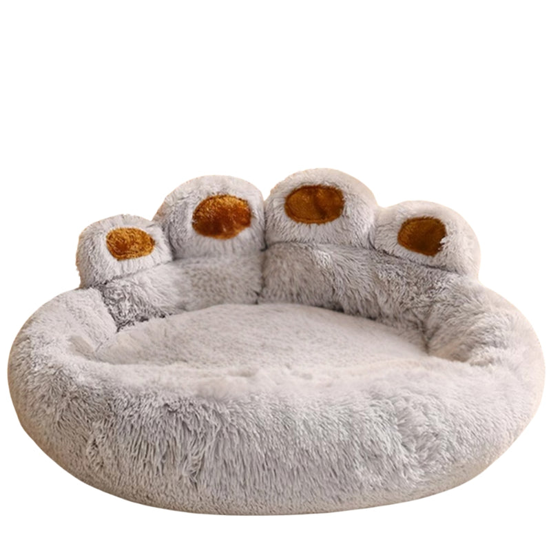 Fluffy Plush Dog Bed Large Small Pet Bed Sofa for Cats Puppy
