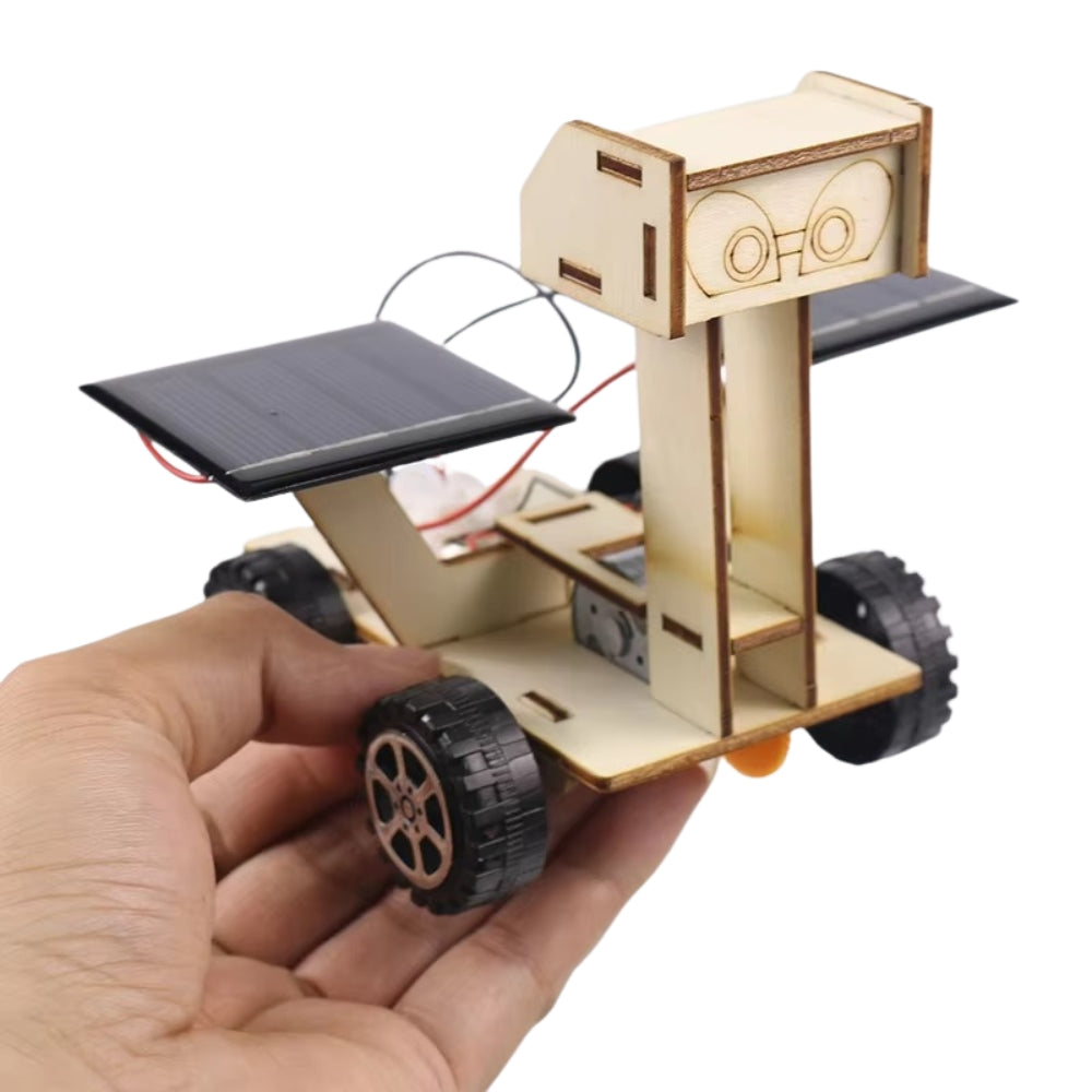 Children's DIY Solar Lunar Exploration Vehicle Model