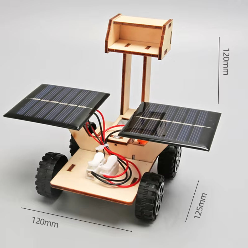 Children's DIY Solar Lunar Exploration Vehicle Model