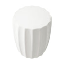 Terrazzo Concrete Outdoor Side Table Stand