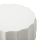 Terrazzo Concrete Outdoor Side Table Stand