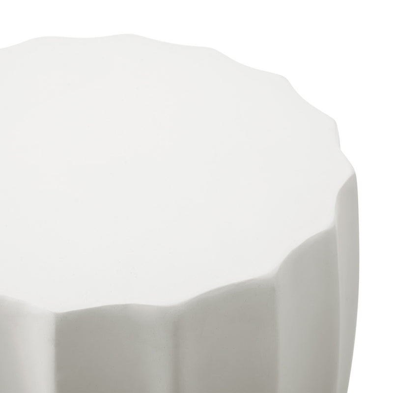 Terrazzo Concrete Outdoor Side Table Stand