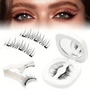 Reusable Natural Look 3D Lashes Soft Magnetic Eyelashes