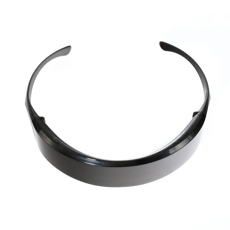 DIY Shining Electronic Futuristic Eyewear Glow The Dark Bluetooth LED Luminous Glasses