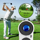 Rechargeable Golf Laser Rangefinder 6X Monocular Telescope Range Finder