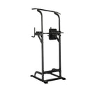 Chin Up Tower with Weight Bench for Push Up Pull Up and Knee Raise