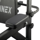 Chin Up Tower with Weight Bench for Push Up Pull Up and Knee Raise