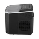 Black Portable Ice Maker Machine with Handle 12kg Capacity