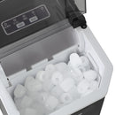 Black Portable Ice Maker Machine with Handle 12kg Capacity