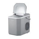 Grey Portable Ice Maker Machine with Handle 12kg Capacity