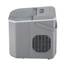 Grey Portable Ice Maker Machine with Handle 12kg Capacity