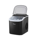 Black Portable Ice Maker Machine with Ice Cube Tray 12kg Capacity