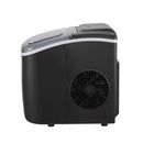 Black Portable Ice Maker Machine with Ice Cube Tray 12kg Capacity