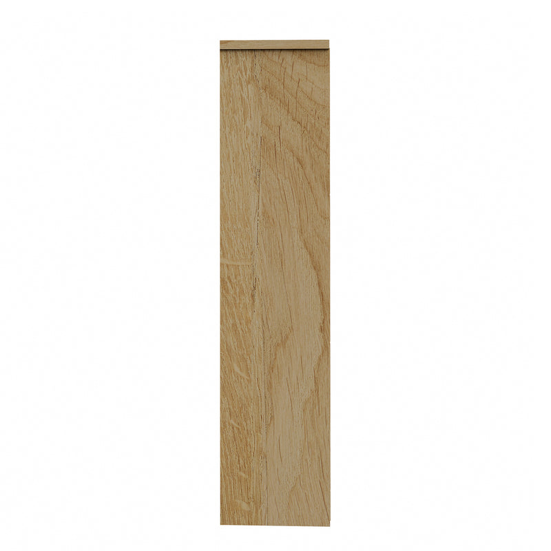 Natural Bookshelf Display Shelves Storage Organizer Unit