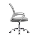 White Mesh Office Chair with Foam Seat
