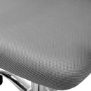 White Mesh Office Chair with Foam Seat