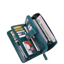 RFID Anti-Theft Multi-Card Long Wallet With Wrist Strap