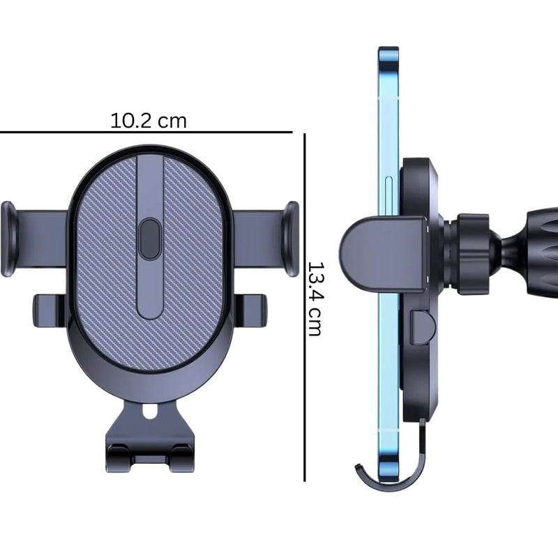 Auto Locking Car Phone Holder Mount with Hook Clip